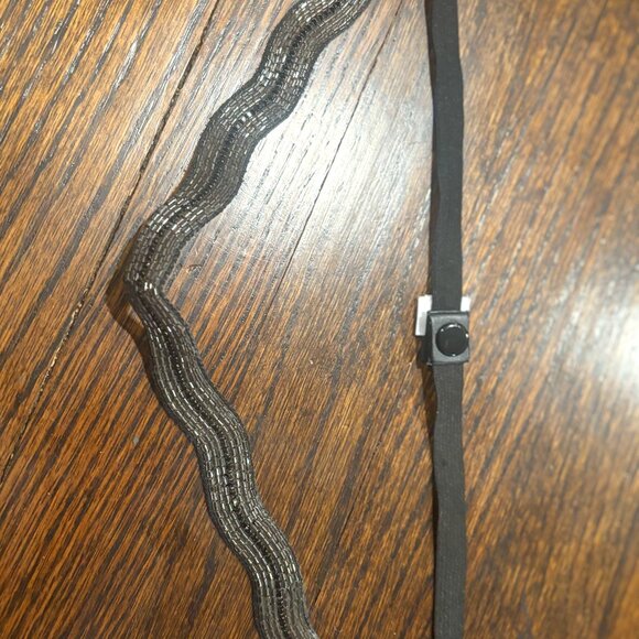 LOFT Accessories - Loft black embellished stretchy waist belt